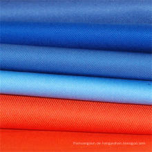 Verschiedene Farbe Arbeit tragen Polyester Baumwoll-Twill-Stoff